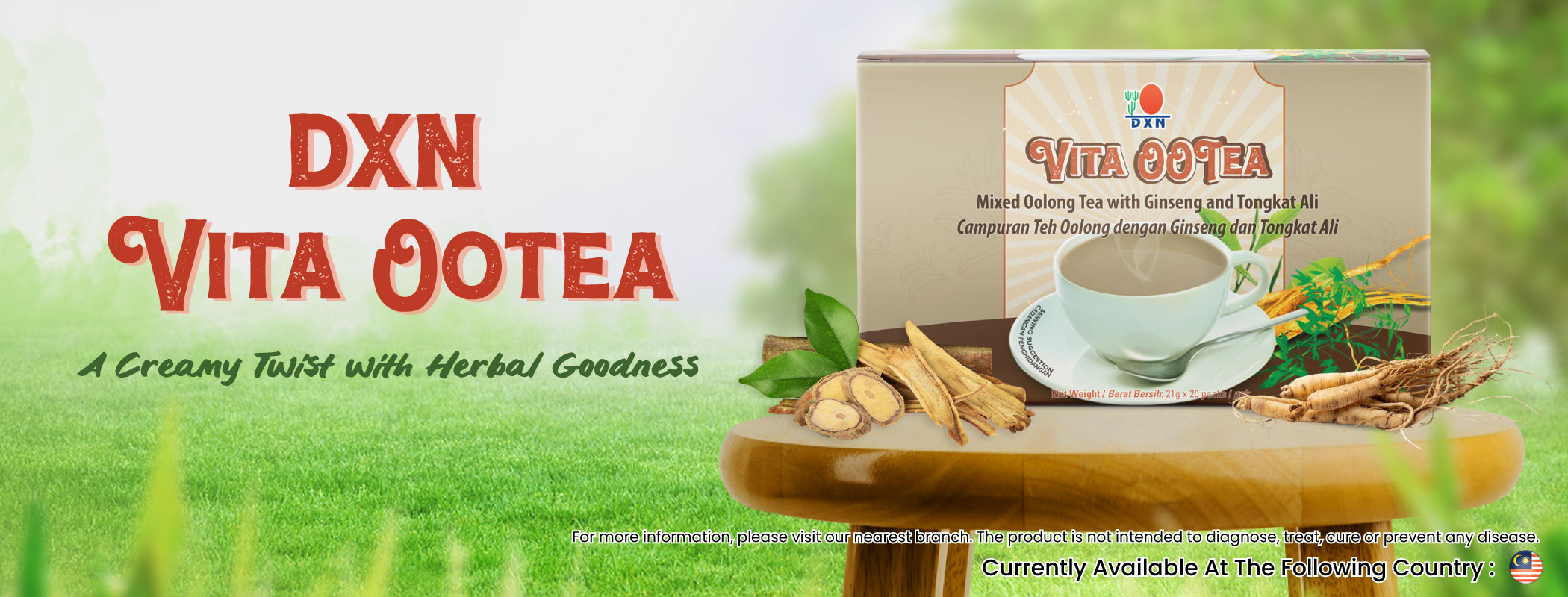 DXN Vita Ootea Banner