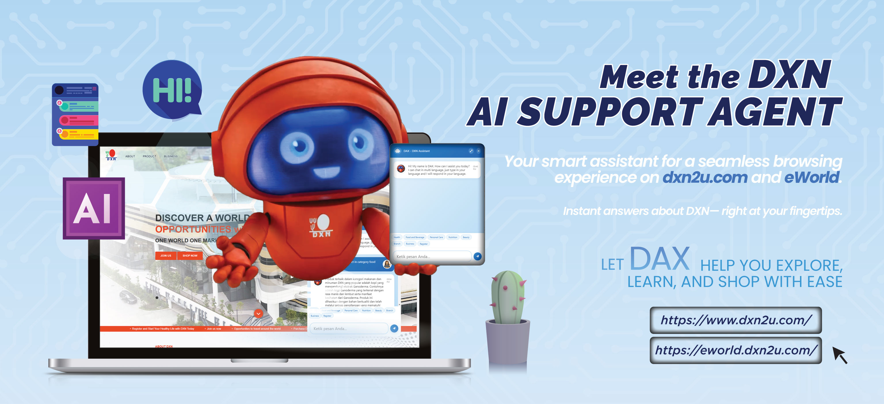 DXN AI Slider