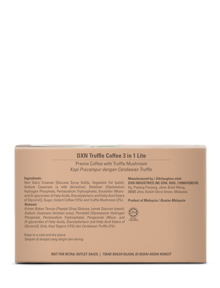 DXN Truffle Coffee 3 in 1 Lite