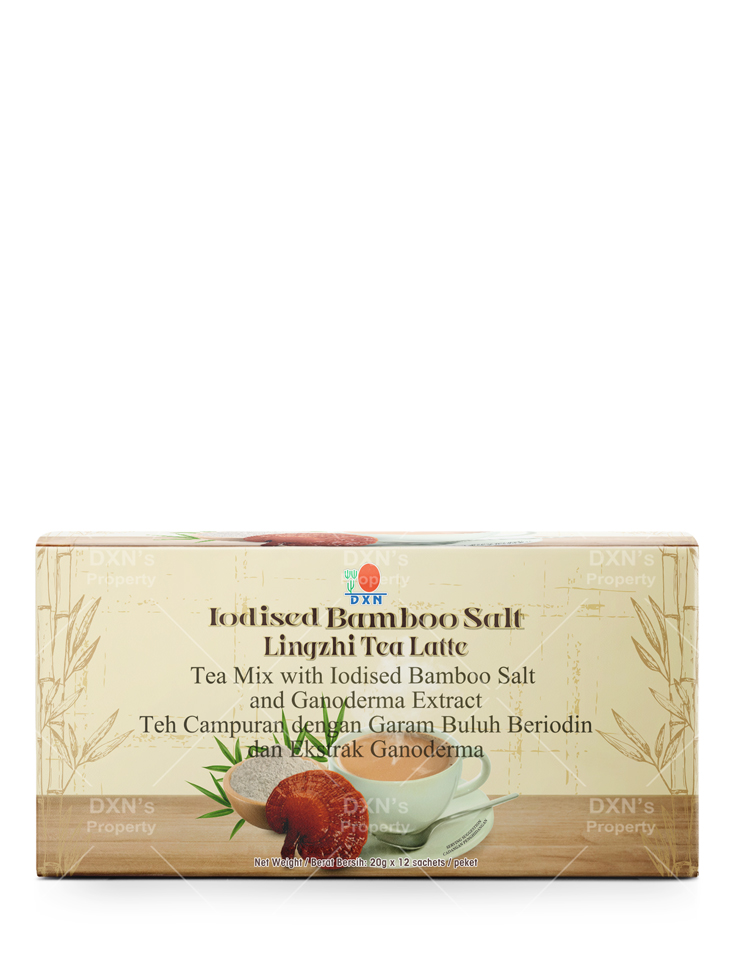 DXN Iodised Bamboo Salt Lingzhi Tea Latte